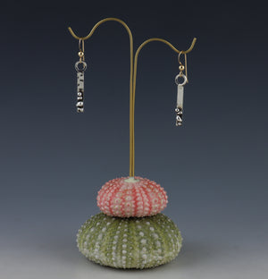 Pebble Bar Drop Earrings
