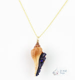 Horse Conch Shell Pendant