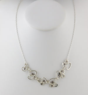 
            
                Load image into Gallery viewer, Bubble &amp;amp; Pebble Necklace
            
        