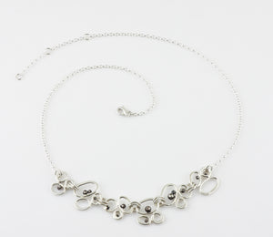 
            
                Load image into Gallery viewer, Bubble &amp;amp; Pebble Necklace
            
        